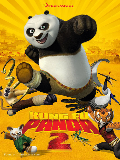 Kung Fu Panda 2 dvd cover