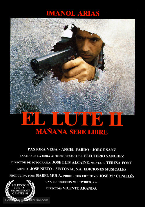 Lute II: ma&ntilde;ana ser&eacute; libre, El - Spanish Movie Poster