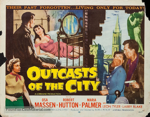 Outcasts of the City - Movie Poster