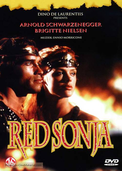 Red Sonja - Dutch DVD movie cover
