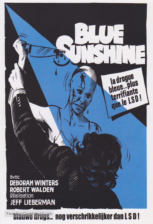 Blue Sunshine - Belgian Movie Poster