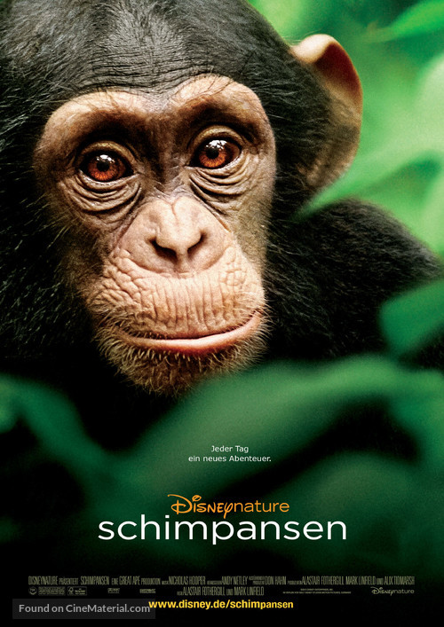 Chimpanzee - German Movie Poster