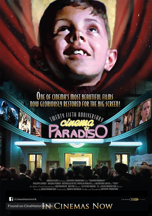 Nuovo cinema Paradiso - British Movie Poster