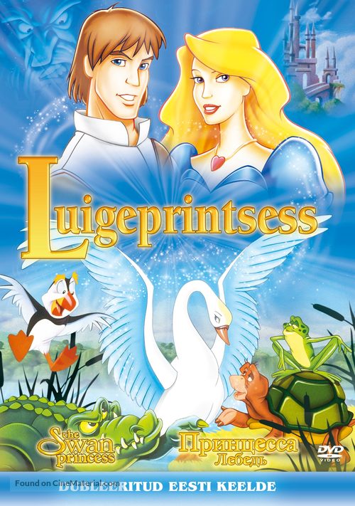 The Swan Princess - Estonian DVD movie cover