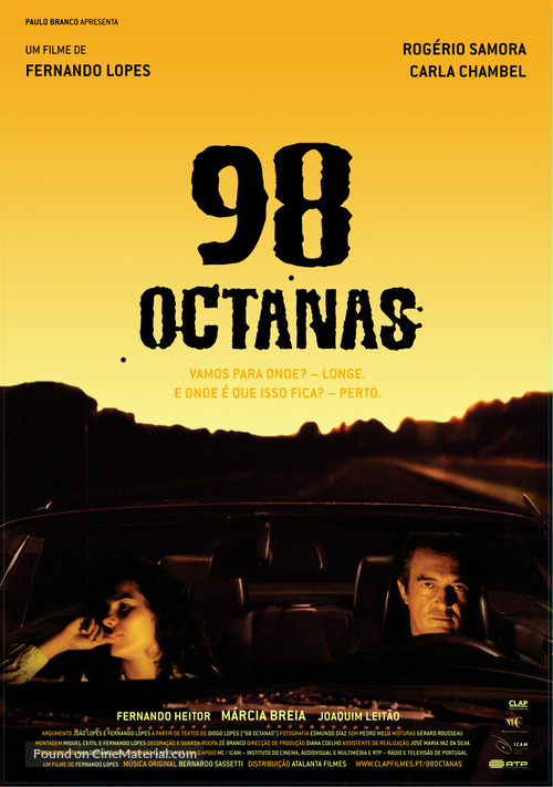 98 Octanas - Portuguese Movie Poster