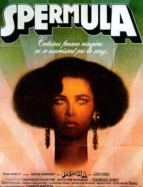 Spermula - French Movie Poster