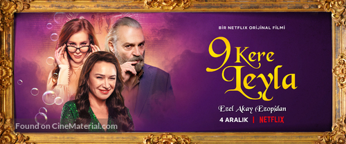 9 Kere Leyla - Turkish Movie Poster