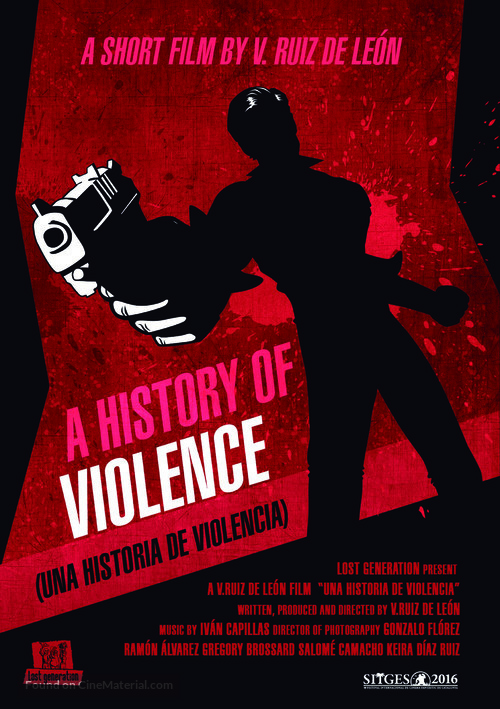 A History of Violence - Spanish Movie Poster