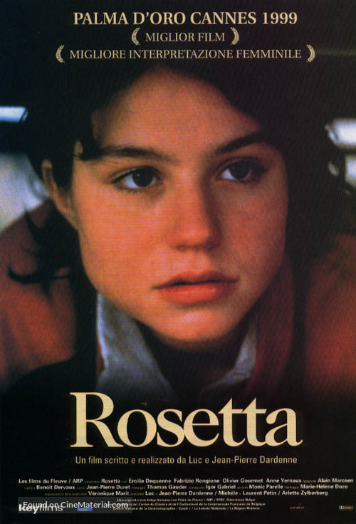 Rosetta - Italian Movie Poster