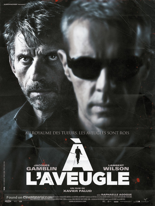 &Agrave; l&#039;aveugle - French Movie Poster