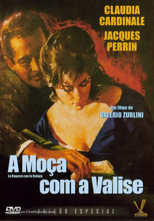 La ragazza con la valigia - Brazilian DVD movie cover