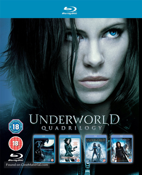 Underworld - British Blu-Ray movie cover