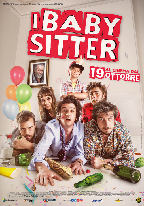 I Babysitter - Italian Movie Poster