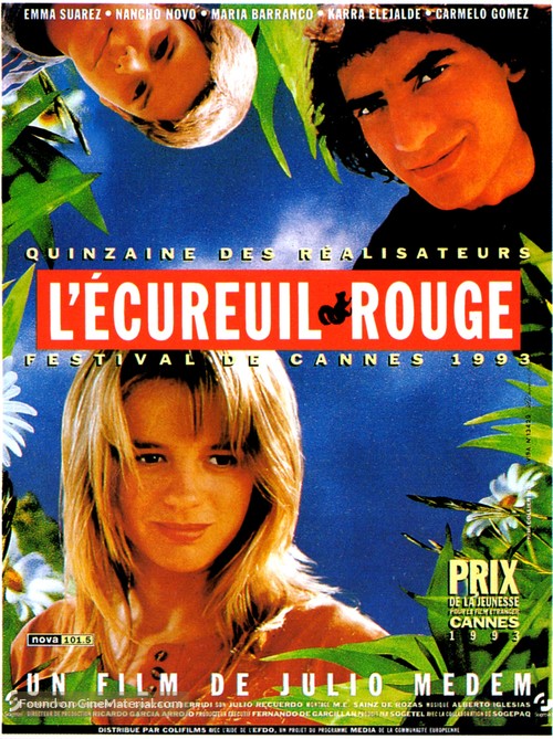 Ardilla roja, La - French Movie Poster