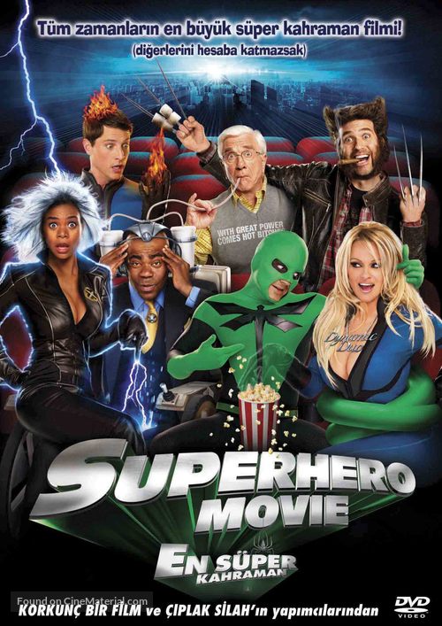 Superhero Movie - Turkish DVD movie cover