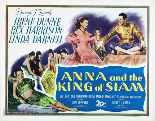 Anna and the King of Siam - Movie Poster