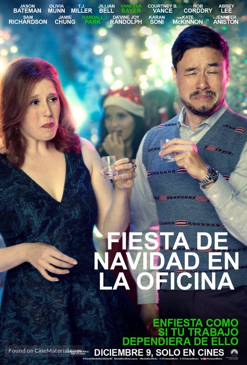 Office Christmas Party - Mexican Movie Poster