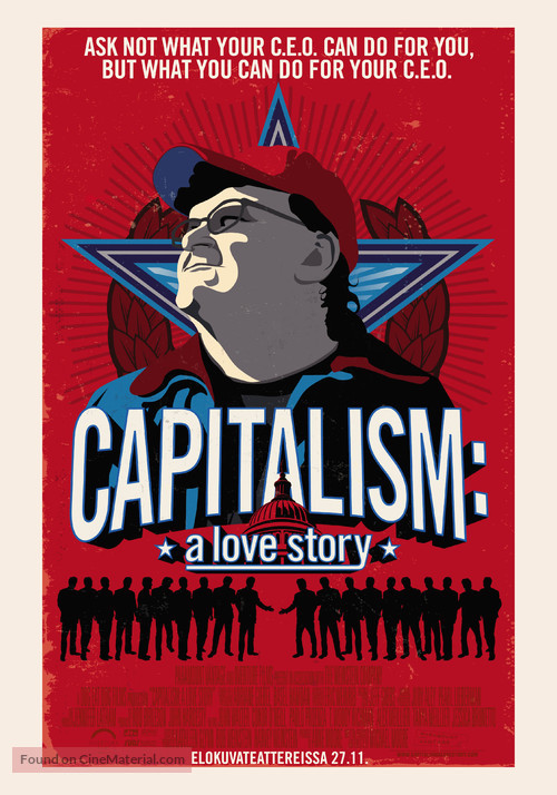 Capitalism: A Love Story - Finnish Movie Poster