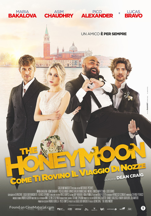 The Honeymoon - Italian Movie Poster