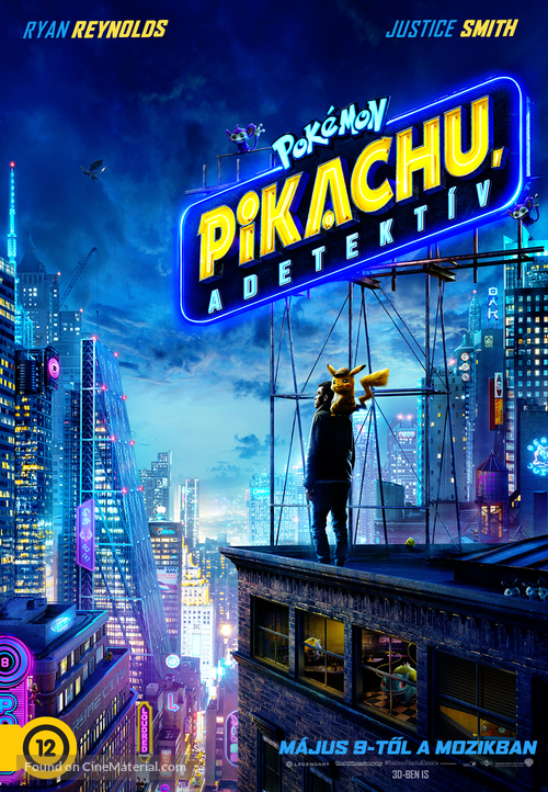 Pok&eacute;mon: Detective Pikachu - Hungarian Movie Poster