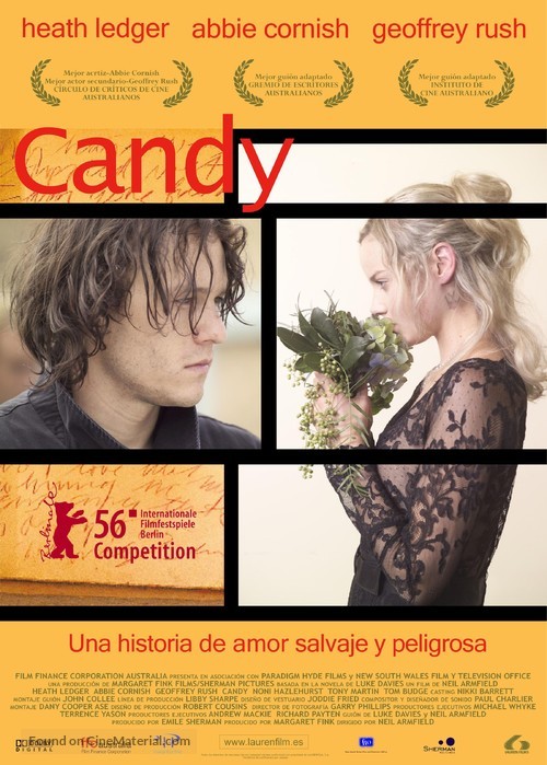Candy - Spanish Movie Poster