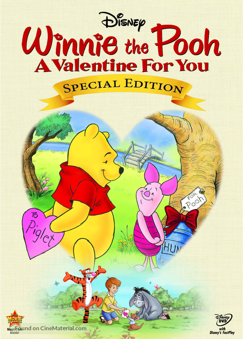 Winnie the Pooh: A Valentine for You - DVD movie cover