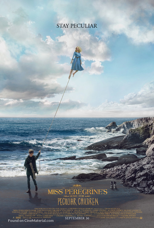 Miss Peregrine&#039;s Home for Peculiar Children - Movie Poster