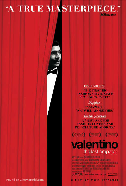 Valentino: The Last Emperor - Movie Poster