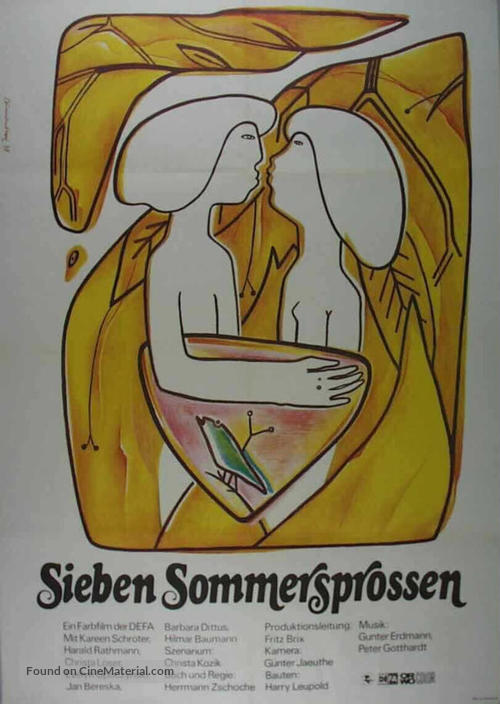 Sieben Sommersprossen - German Movie Poster