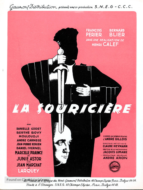 La sourici&egrave;re - French Movie Poster