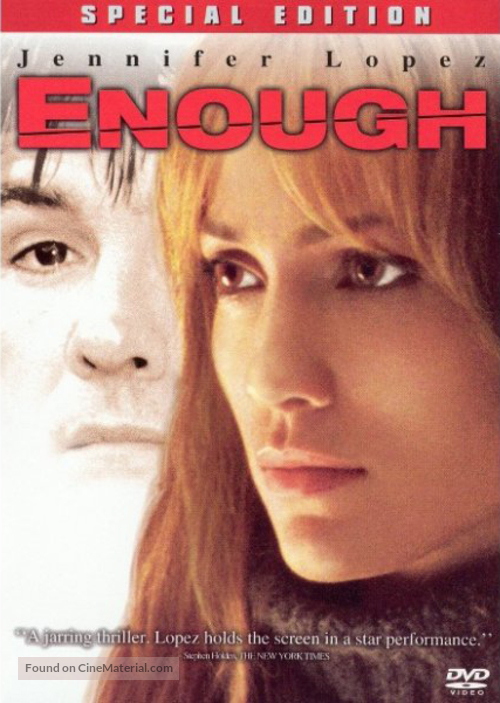 Enough - DVD movie cover