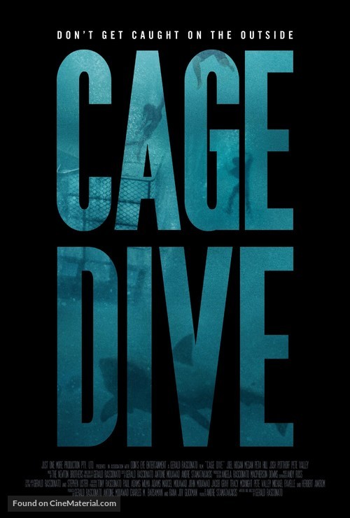 Cage Dive - Australian Movie Poster