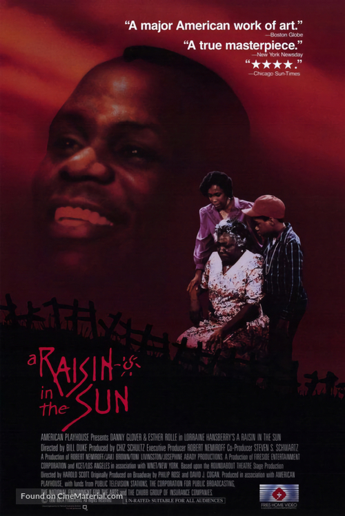 &quot;American Playhouse&quot; A Raisin in the Sun - Movie Poster