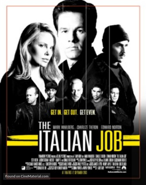 The Italian Job - Movie Poster