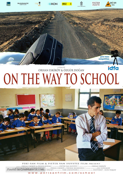 On the Way to School - British Movie Poster