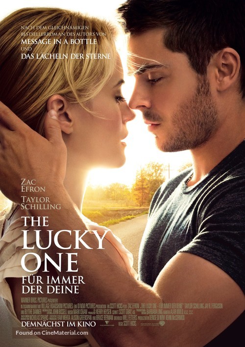 The Lucky One - German Movie Poster