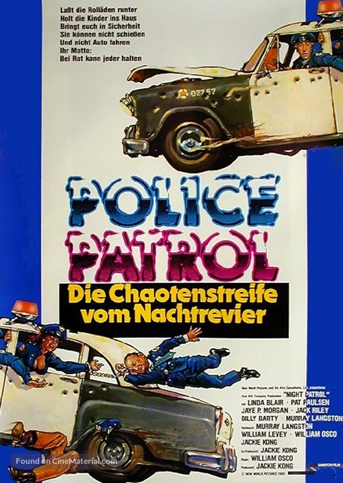 Night Patrol - German Movie Poster