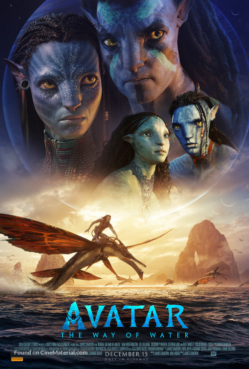 Avatar: The Way of Water - Australian Movie Poster