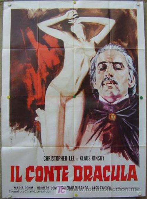 Nachts, wenn Dracula erwacht - Italian Movie Poster