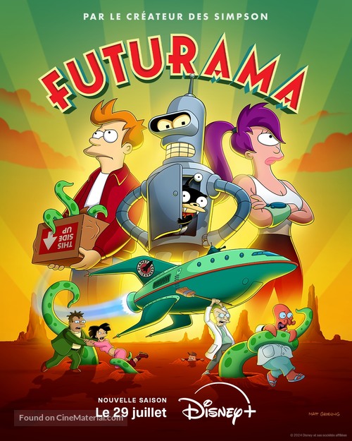 &quot;Futurama&quot; - French Movie Poster