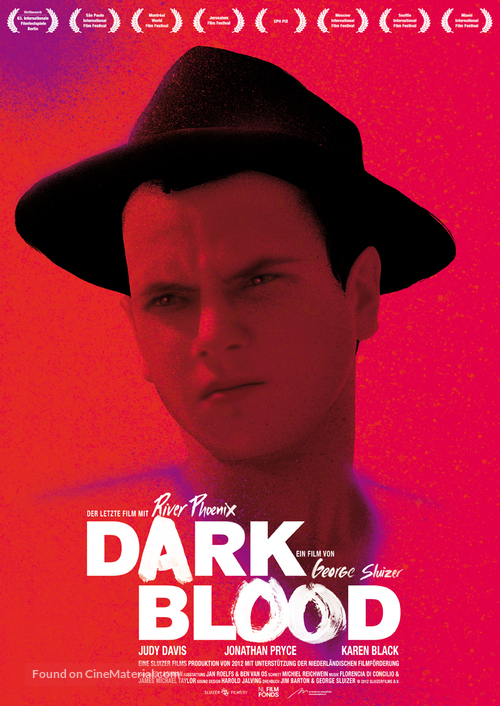 Dark Blood - German Movie Poster