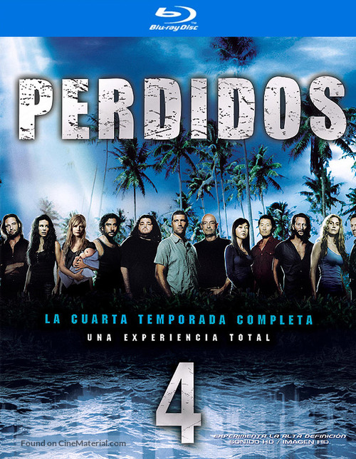 &quot;Lost&quot; - Spanish Blu-Ray movie cover