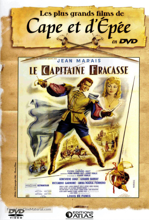 Le capitaine Fracasse - French Movie Cover