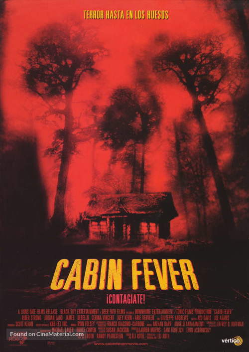 Cabin Fever - Spanish Movie Poster