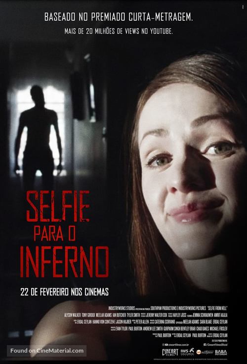 Selfie from Hell - Brazilian Movie Poster