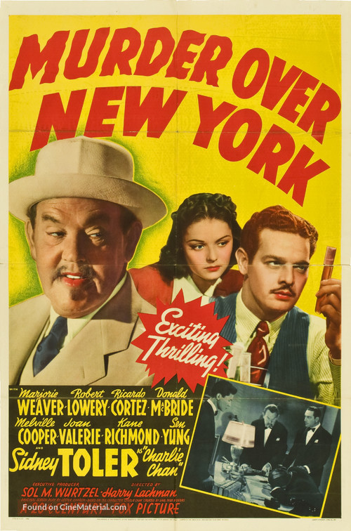 Murder Over New York - Movie Poster