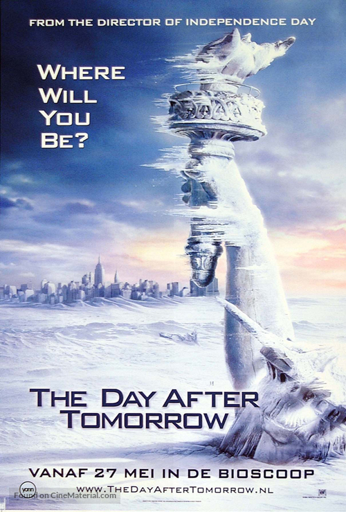 The Day After Tomorrow - Dutch Movie Poster