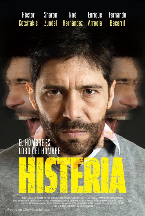 Hysteria - Mexican Movie Poster