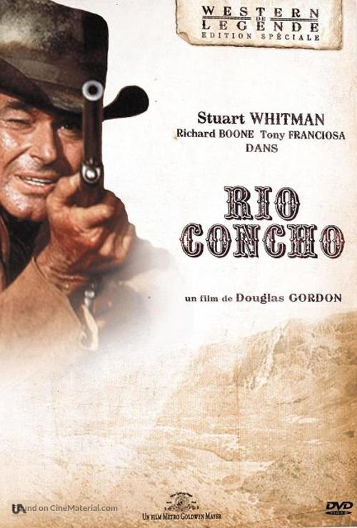 Rio Conchos - French DVD movie cover