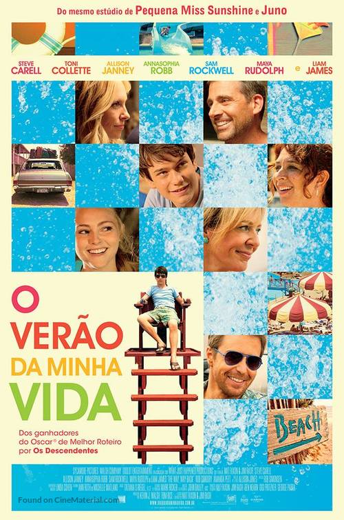 The Way Way Back - Brazilian Movie Poster